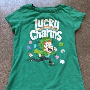 Lucky Charms Kids Green Tee
